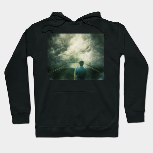 mystic stairway Hoodie by 1STunningArt